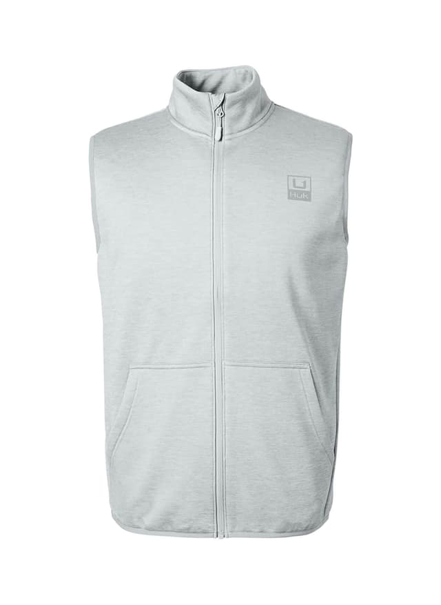 HUK Men's Coldfront+ Vest - Light Grey LG