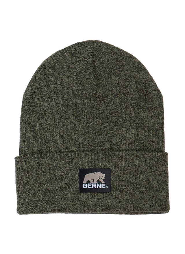 Berne Heritage Knit Cuff Beanie - Green MISC