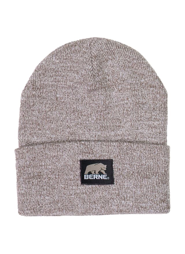 Berne Heritage Knit Cuff Beanie - Hickory Heather MISC