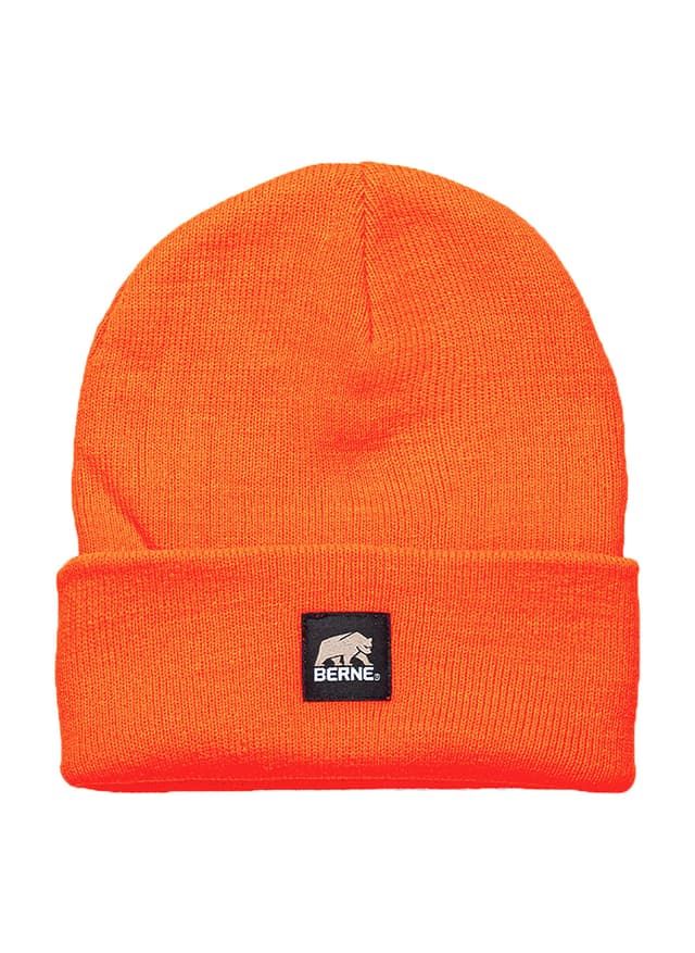 Berne Heritage Knit Cuff Beanie - Orange MISC