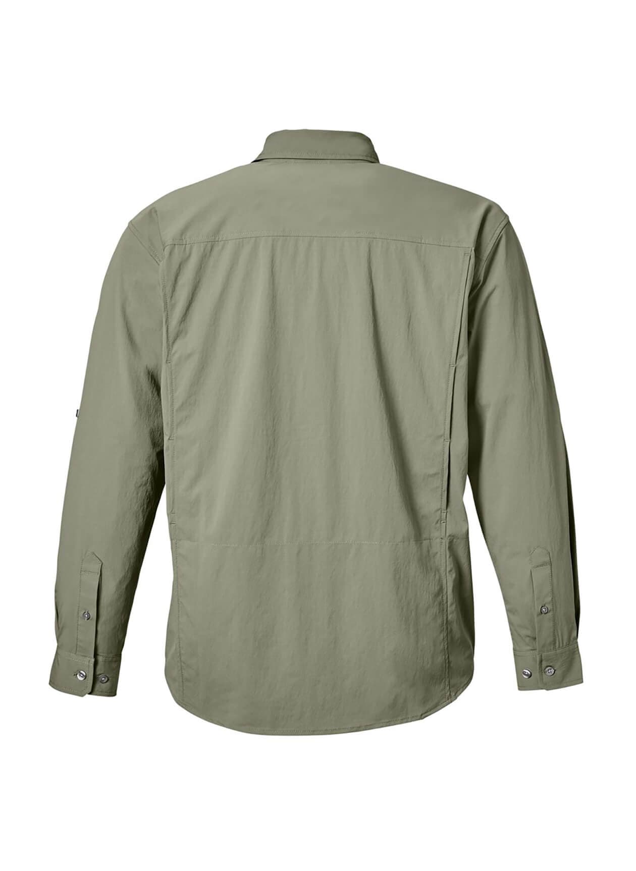 HUK Men's Creekbed Pocket Fishing Shirt - Green LG