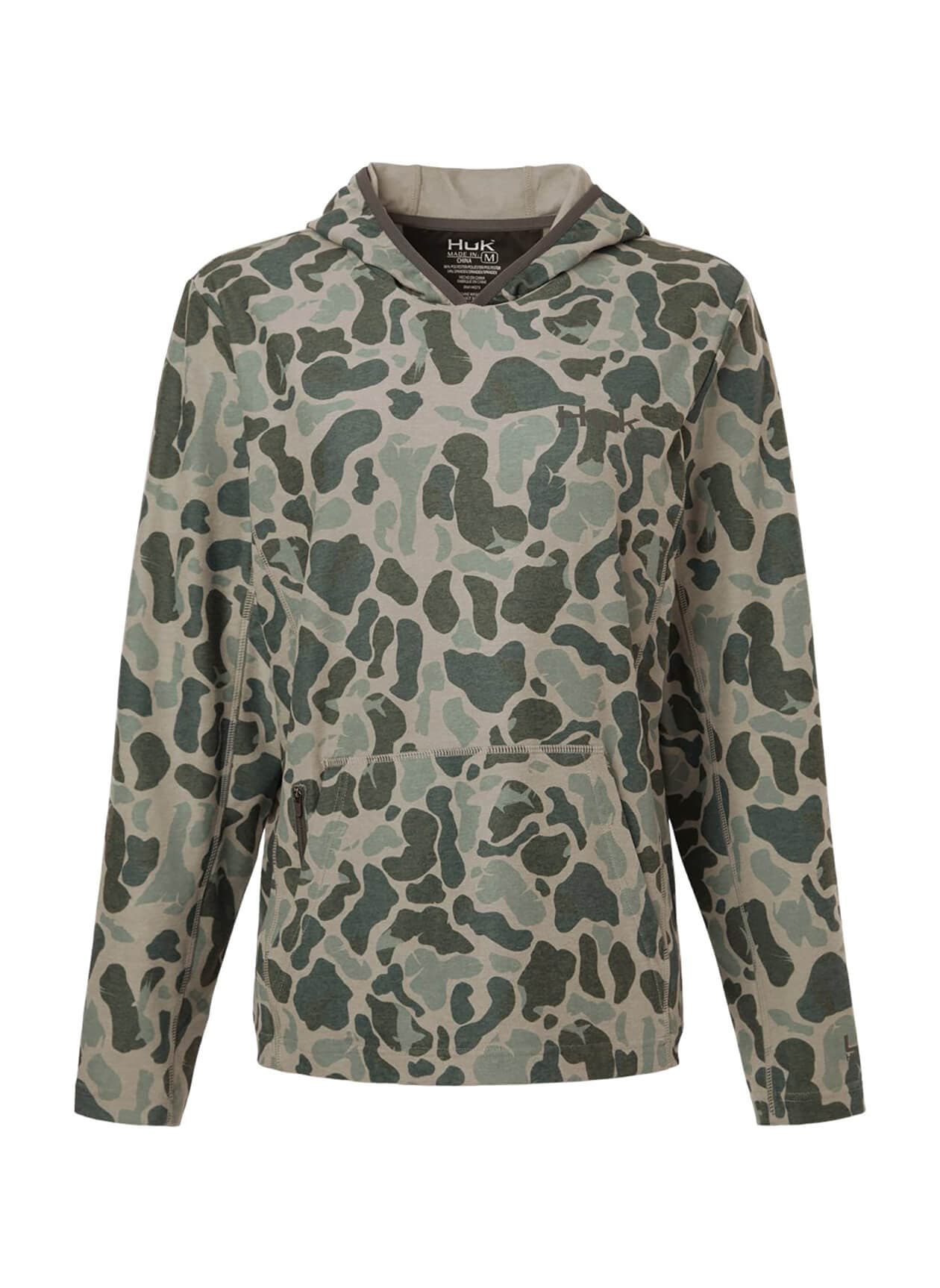 HUK Women's Coldfront+ KC Print Hoodie