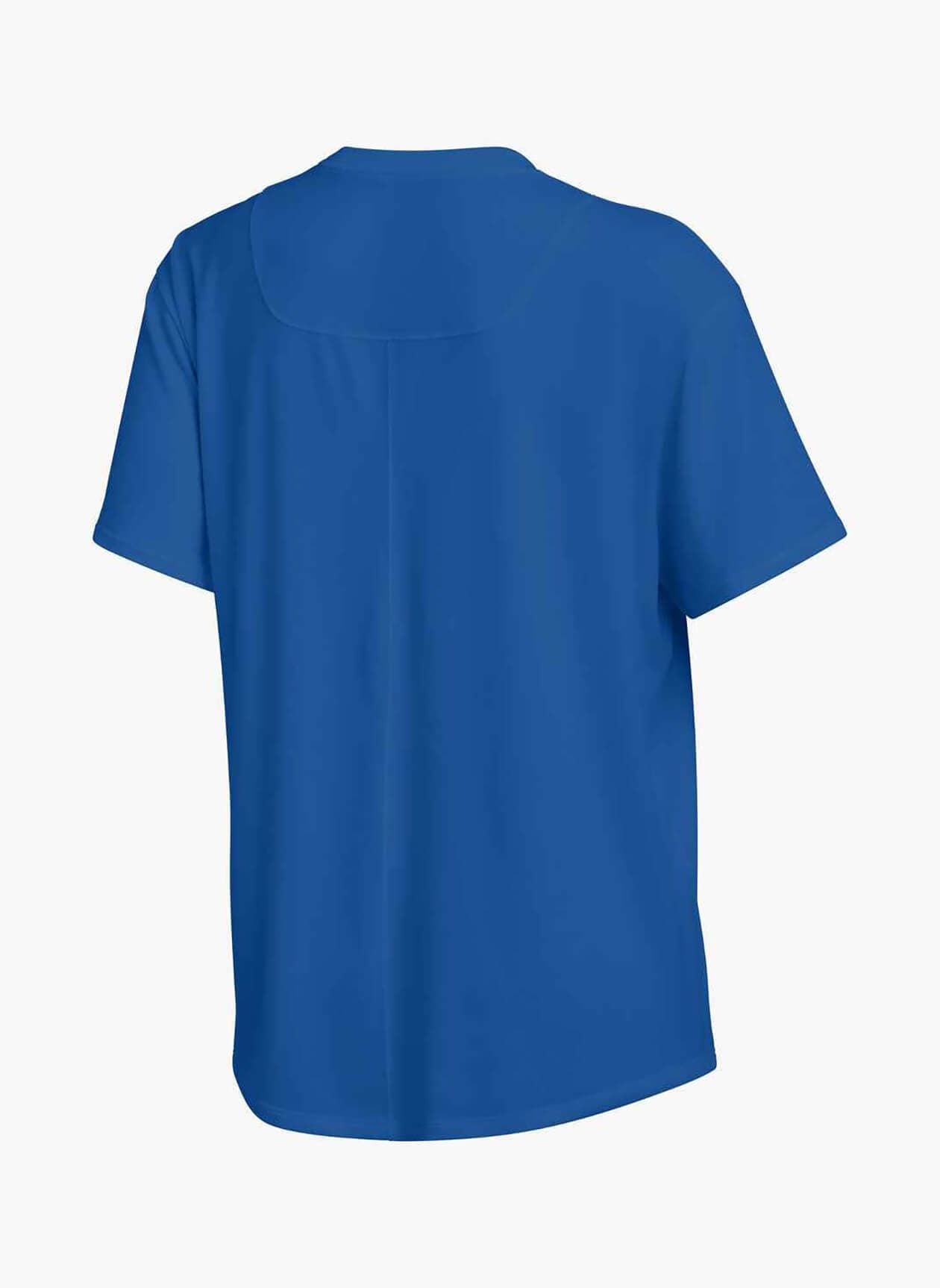 Nike Women's Relaxed T-Shirt - Blue LG