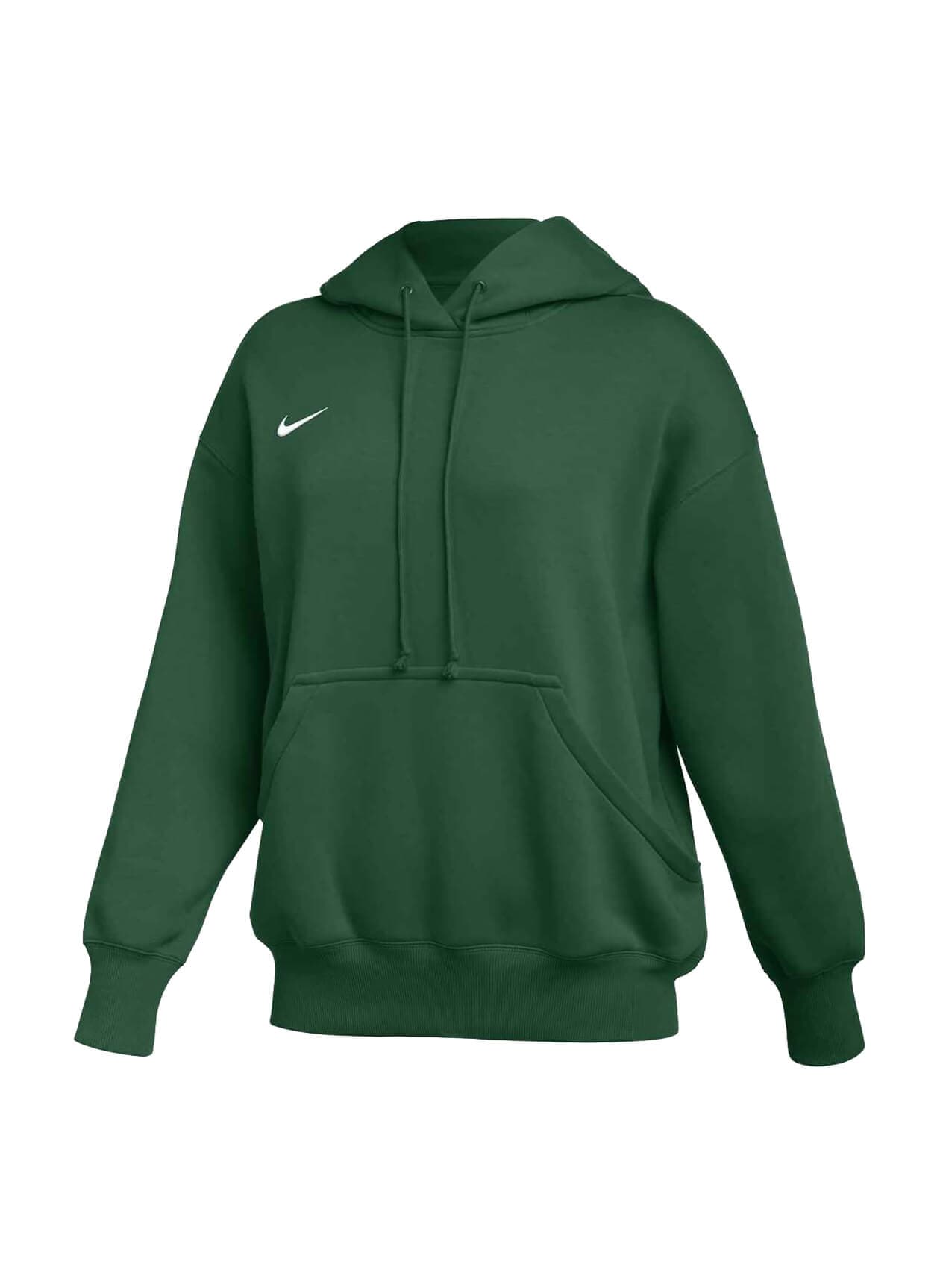 Nike Women's Phoenix Fleece Hoodie - Green LG