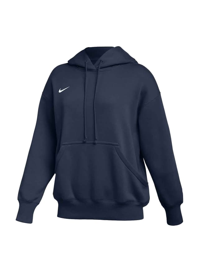 Nike Women's Phoenix Fleece Hoodie - Navy LG