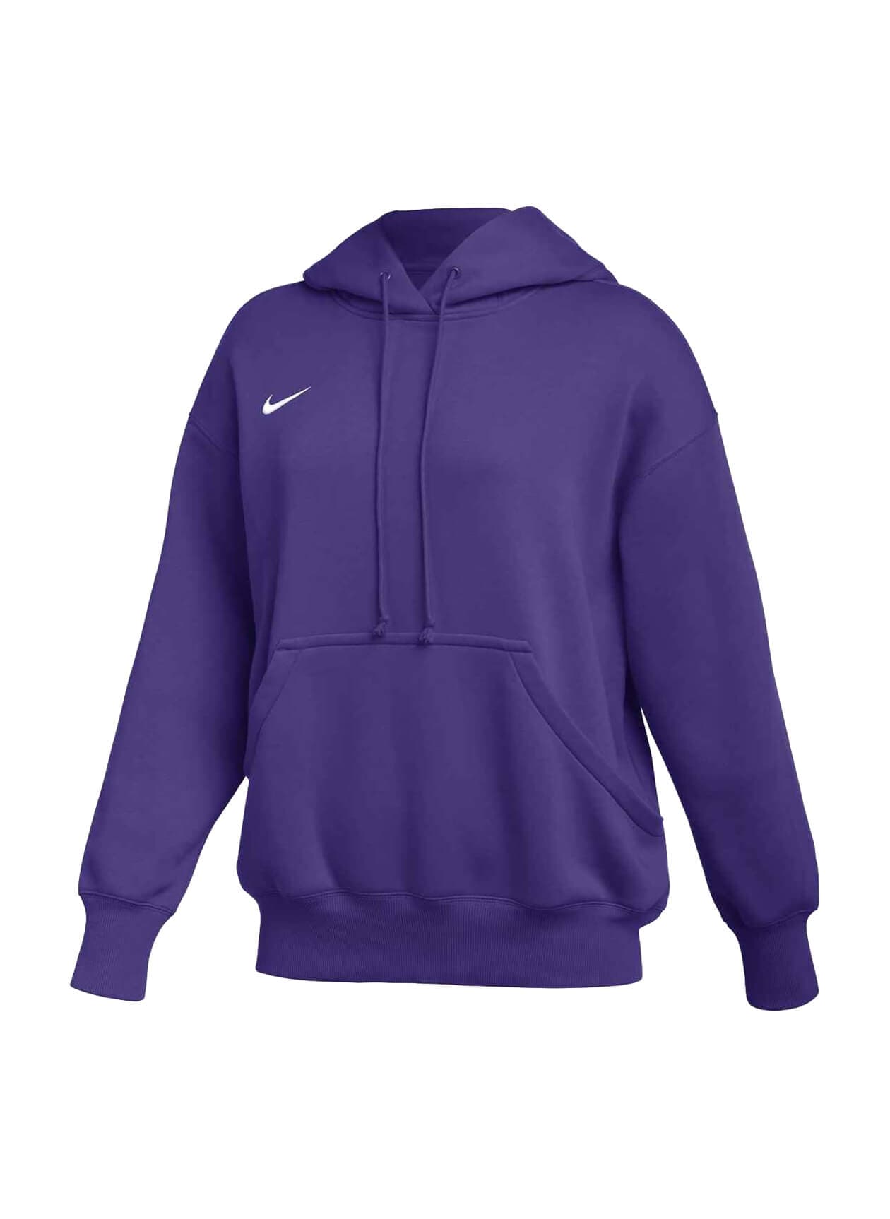 Nike Women's Phoenix Fleece Hoodie - Purple LG