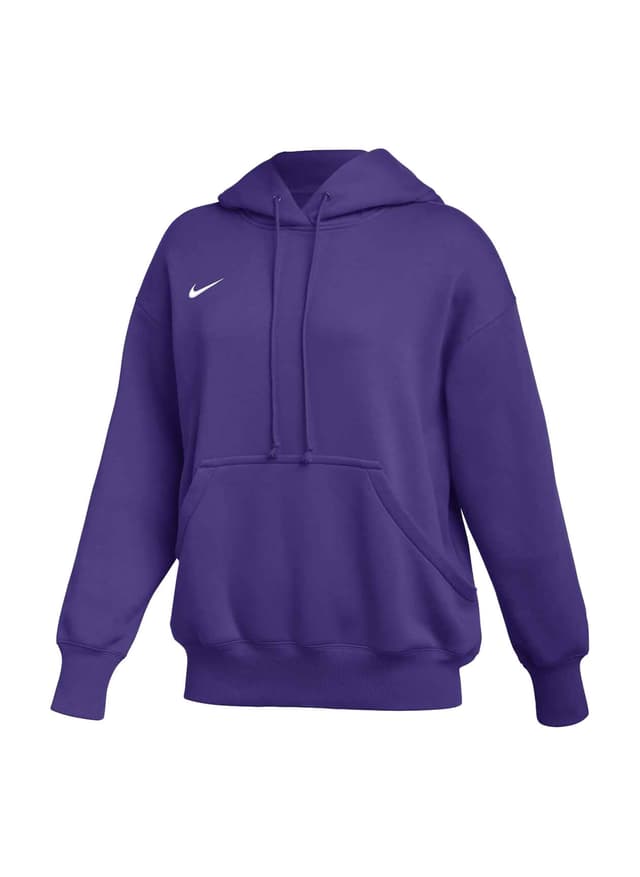 Nike Women's Phoenix Fleece Hoodie - Purple LG
