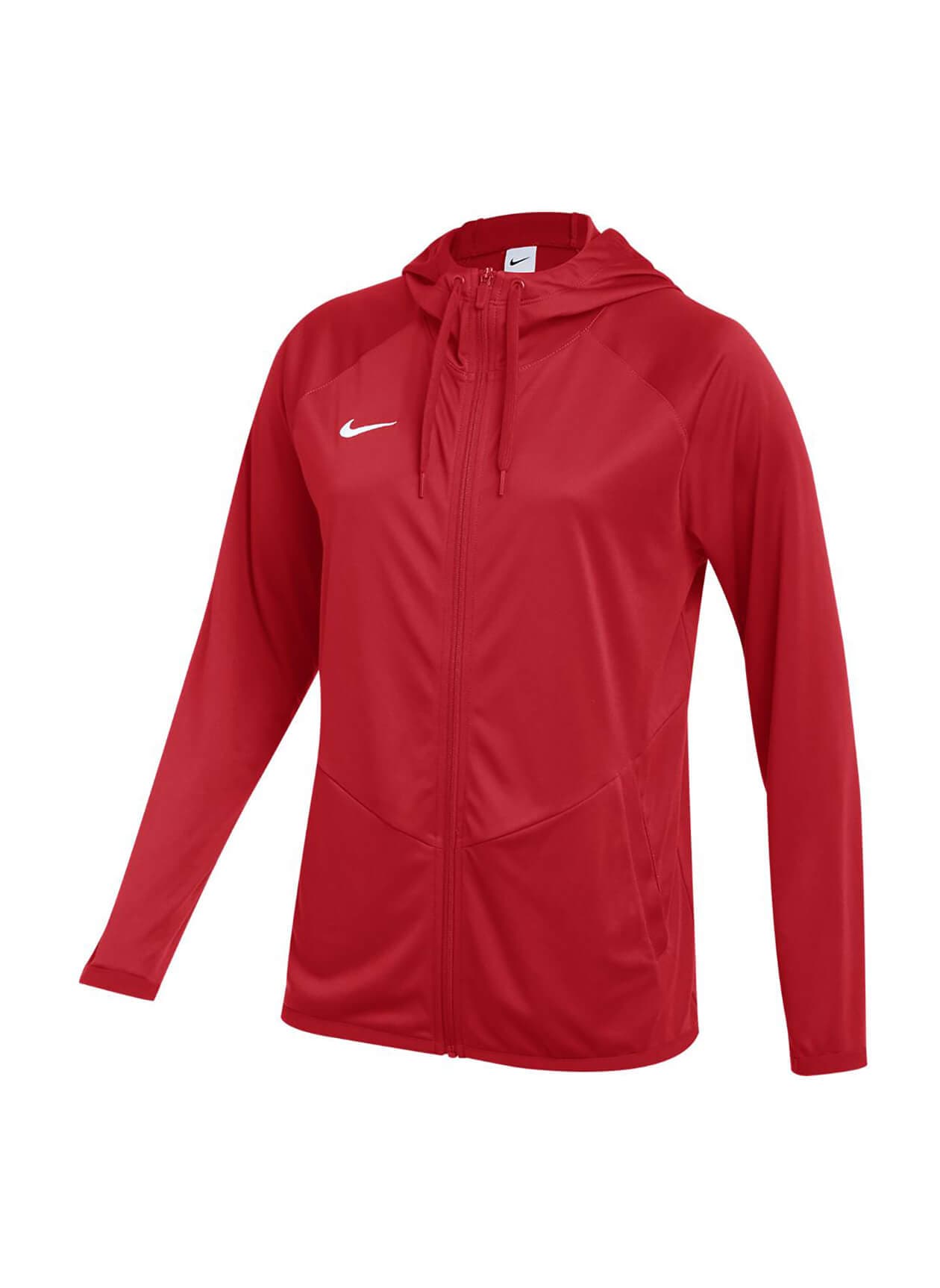 Nike Women's Relentless Hooded Jacket - University Red (657) LG