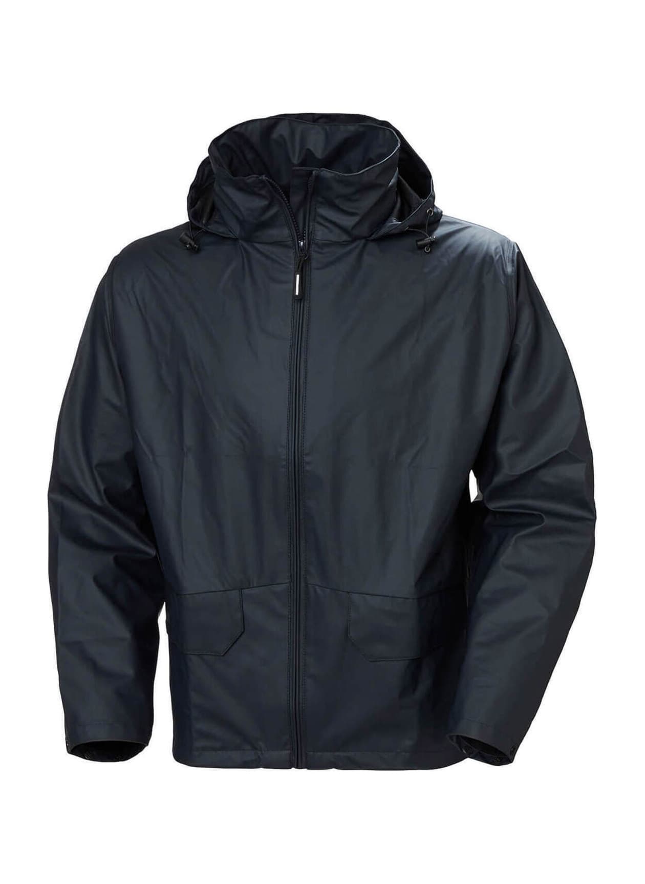Helly Hansen Men's Voss Waterproof Rain Jacket - Navy 3XL