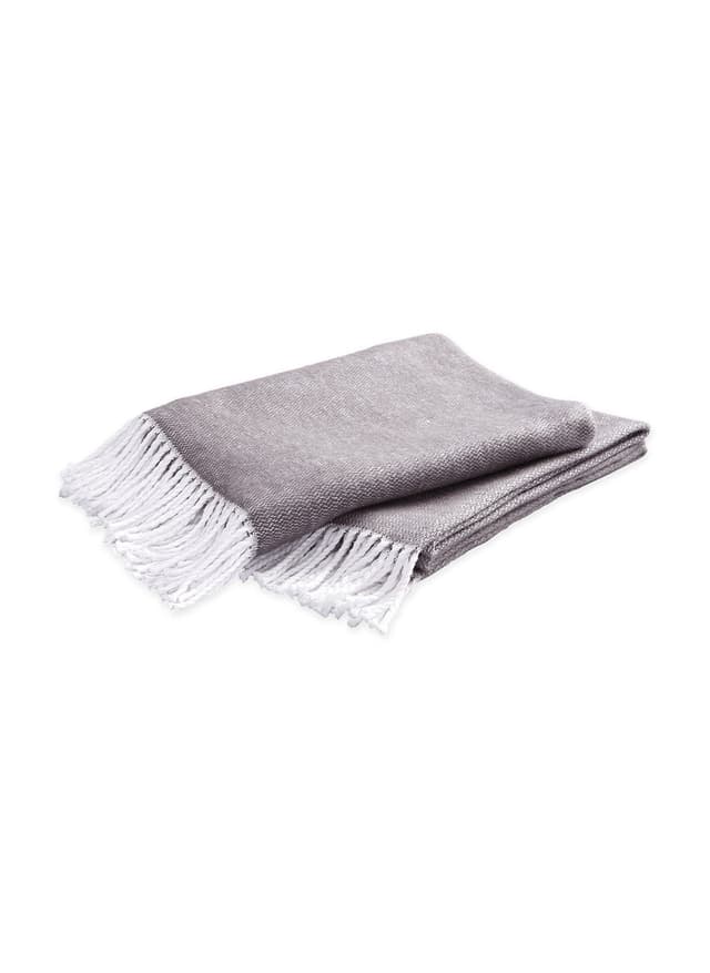 Matouk Pezzo Throw - Dark Grey 50X70