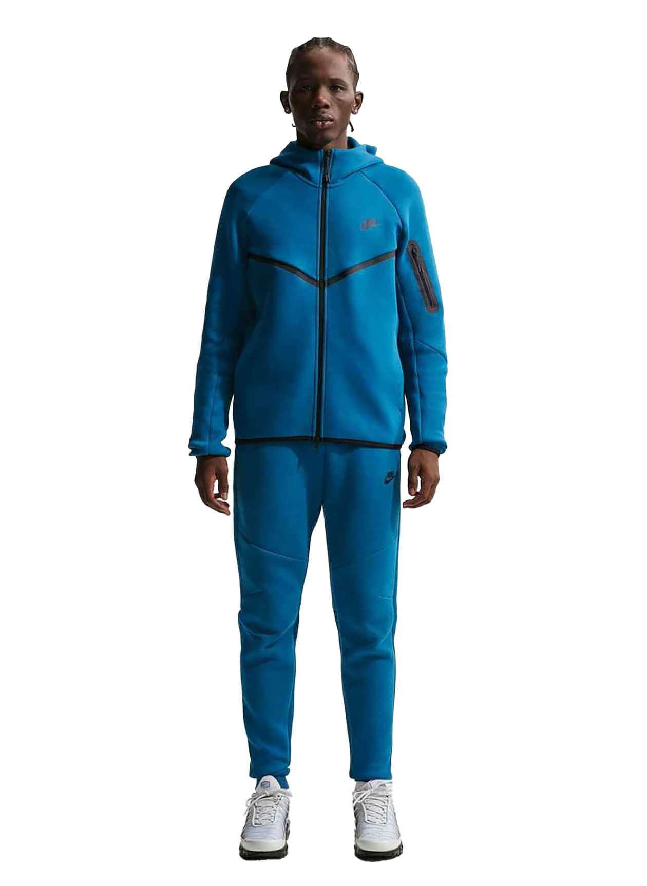 Nike Men's Fleece Windrunner Jacket - Blue 3XL