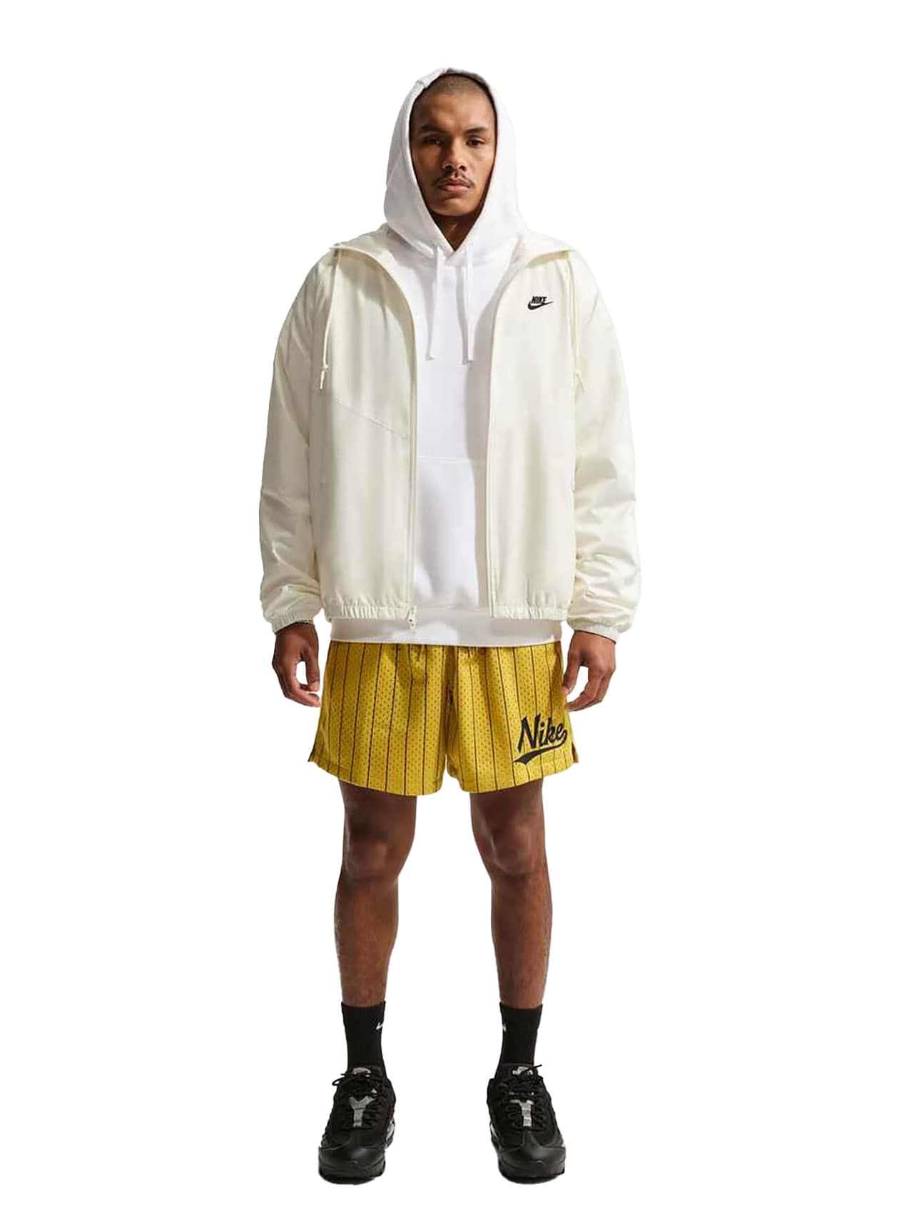 Nike Men's Windrunner Lined Jacket - White 3XL