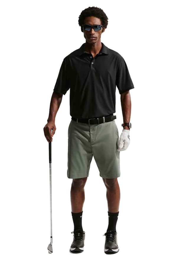 Nike Men's Dri-FIT Performance Golf Polo - Black LG