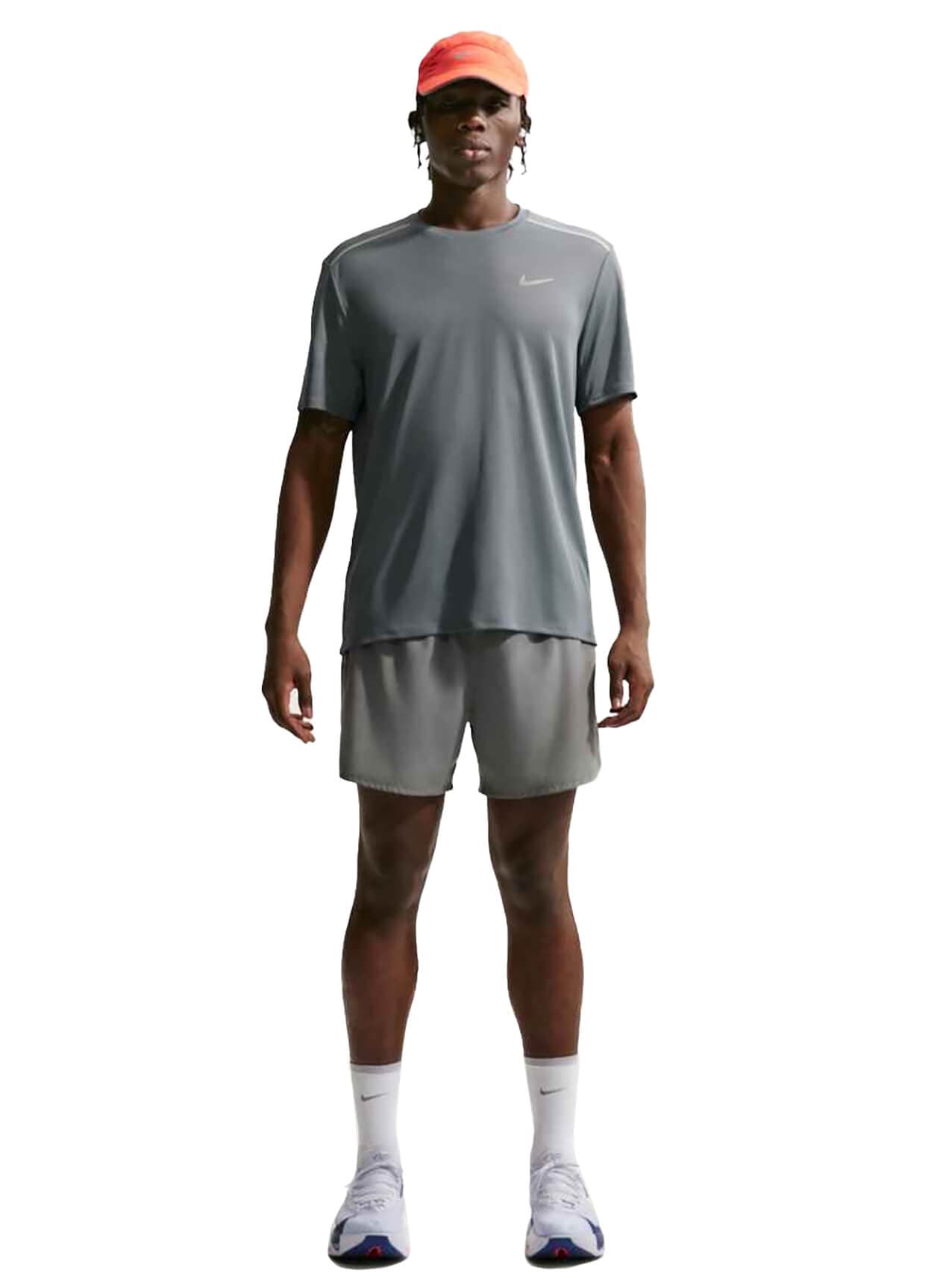 Nike Men's Miler Dri-FIT T-Shirt - Dark Grey 3XL