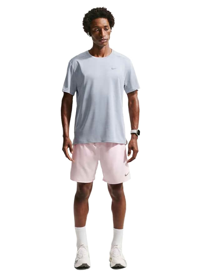 Nike Men's Miler Dri-FIT T-Shirt - Light Grey 3XL