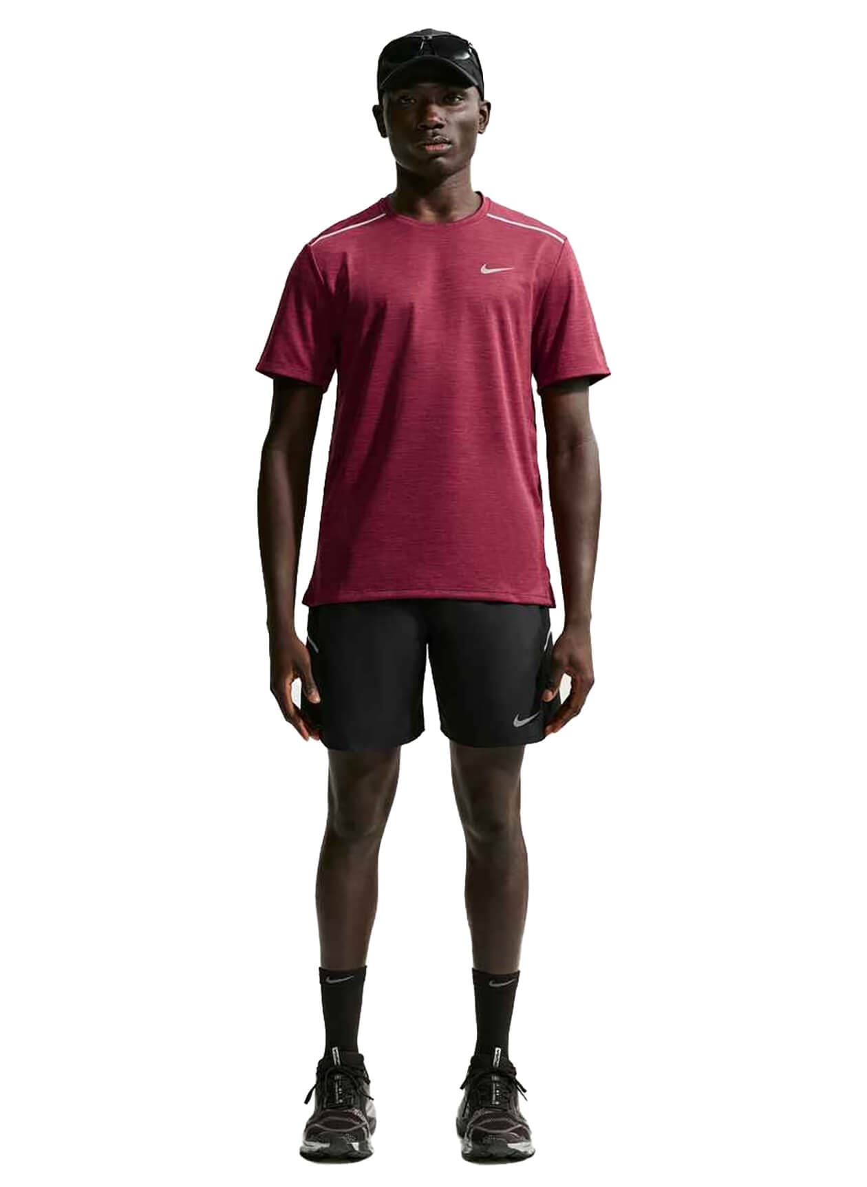 Nike Men's Miler Dri-FIT T-Shirt - Red 3XL