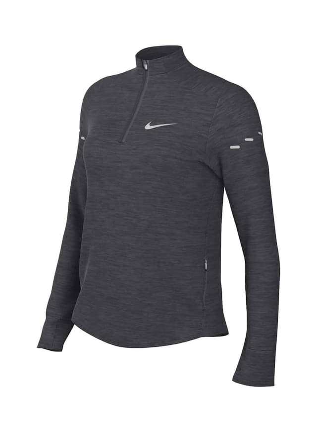 Nike Women's Swift Dri-FIT Half-Zip - Anthracite / Reflective Silver 3XL