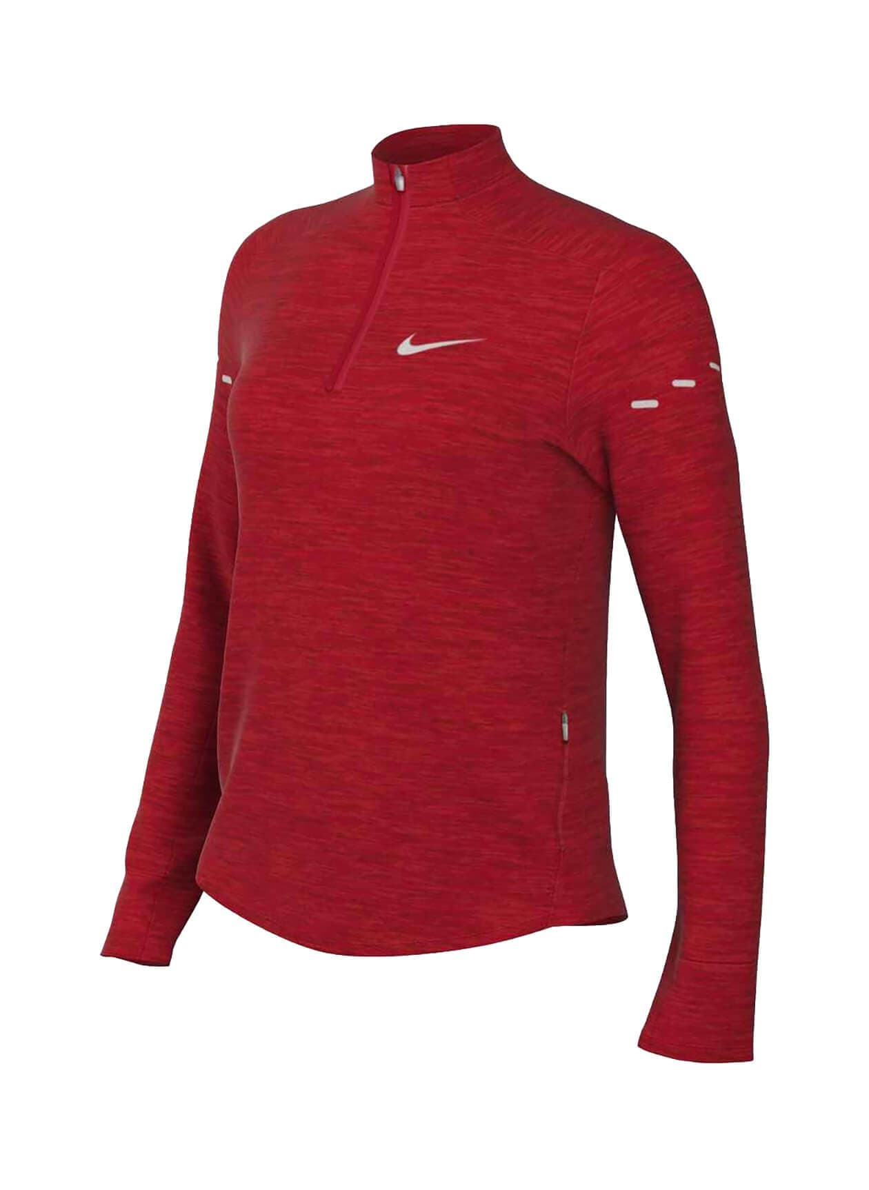 Nike Women's Swift Dri-FIT Half-Zip - University Red / Heather (658) 3XL