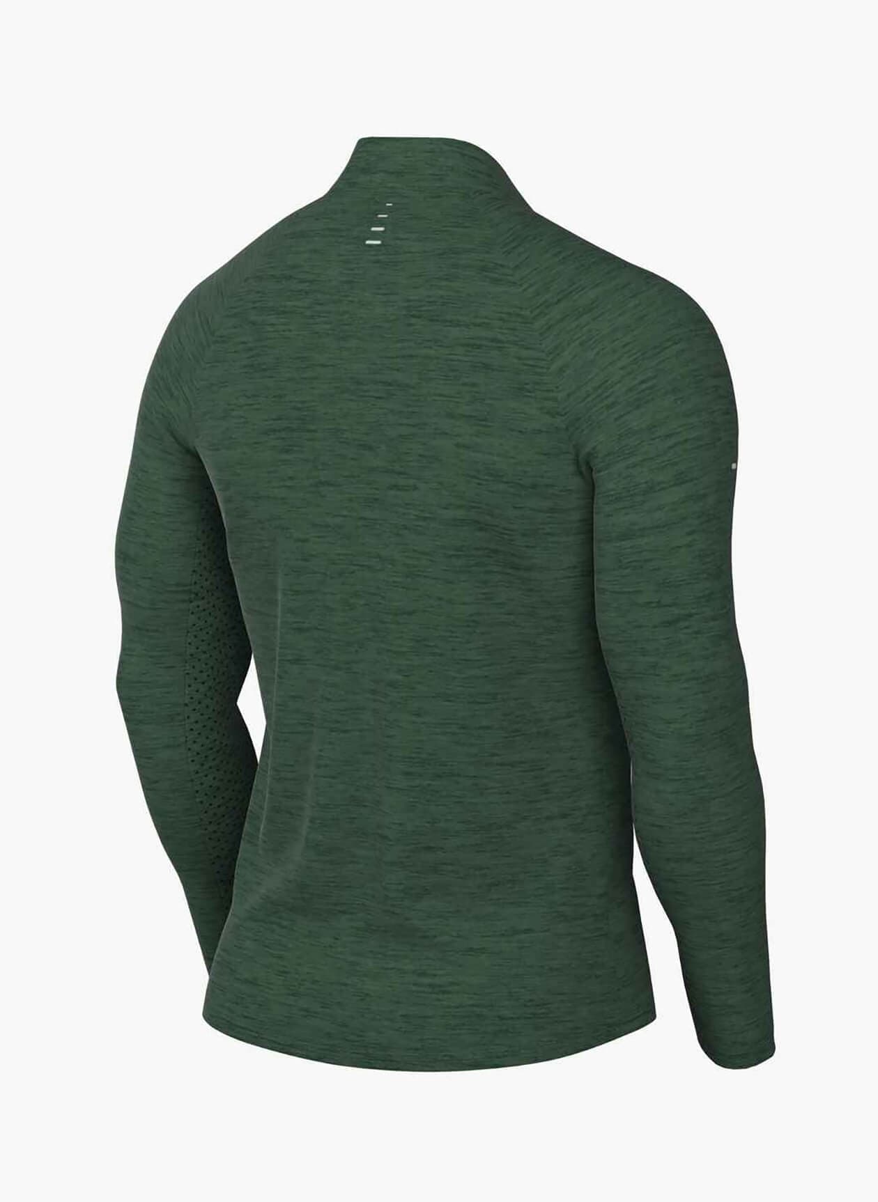 Nike Men's Swift Dri-FIT Half-Zip - Gorge Green / Reflective Silver 3XL