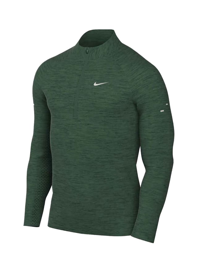 Nike Men's Swift Dri-FIT Half-Zip - Gorge Green / Heather 3XL