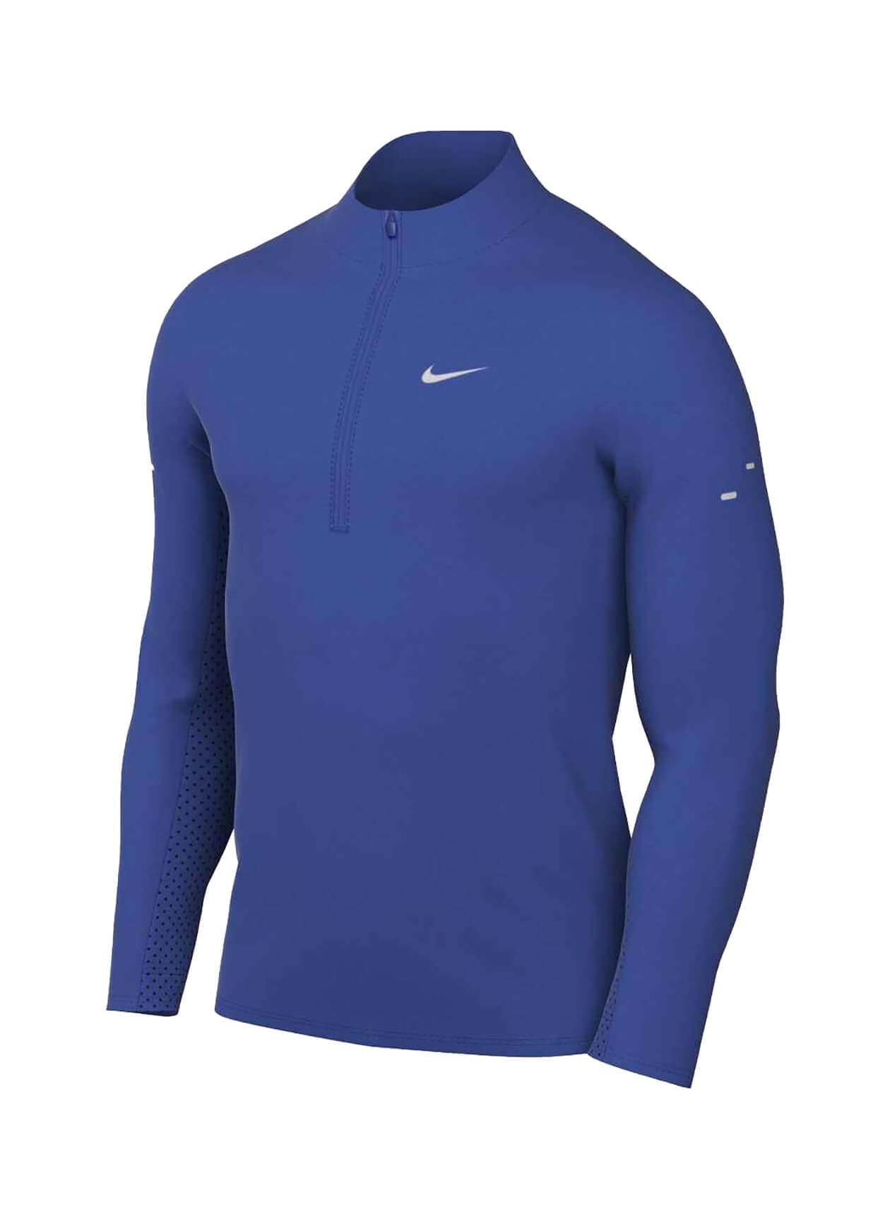 Nike Men's Swift Dri-FIT Half-Zip - Game Royal / Reflective Silver 3XL