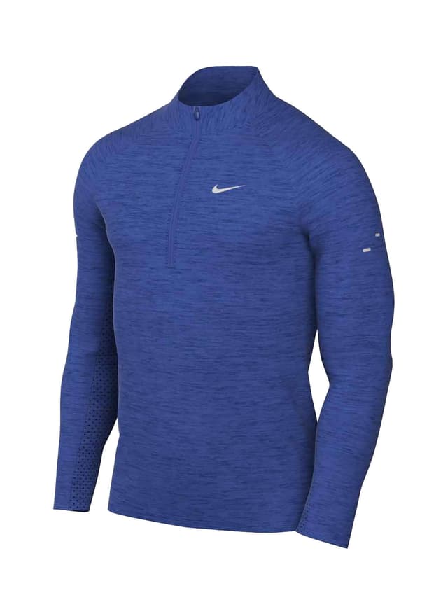 Nike Men's Swift Dri-FIT Half-Zip - Game Royal / Heathr 3XL