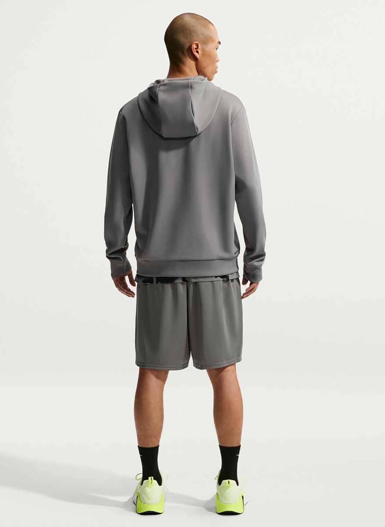 Nike Men's Dri-FIT UV Fleece Full-Zip Hoodie - Dark Grey 3XL