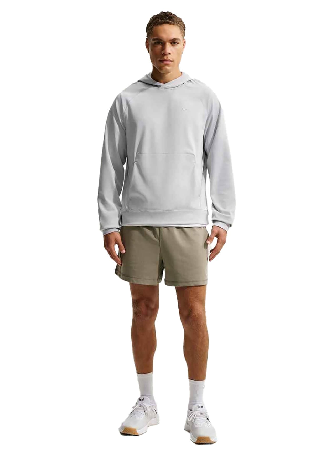 Nike Men's NanoKnit Dri-FIT Hoodie - Light Grey 3XL