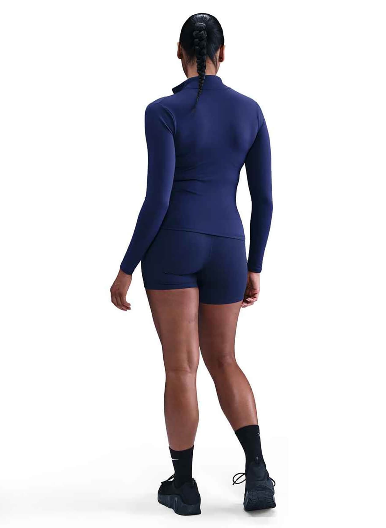 Nike Women's Dri-FIT Fitted Jacket - Navy LG