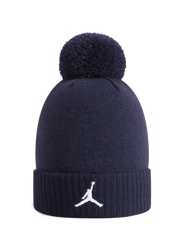 Nike Team Jordan Pom Beanie - Navy MISC