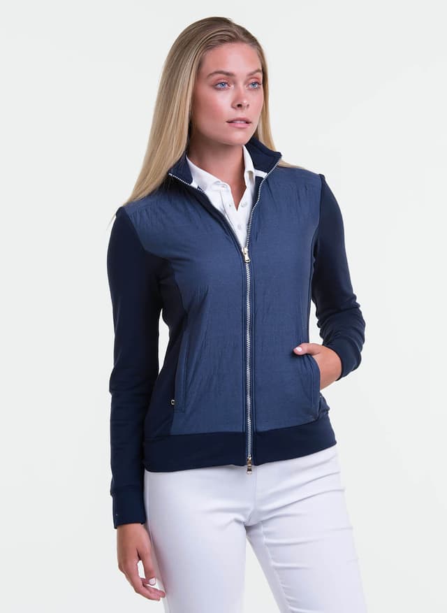 Fairway & Greene Augusta Full-Zip Jacket - Navy LG