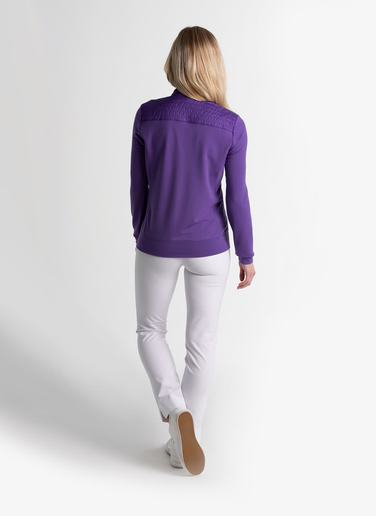 Fairway & Greene Augusta Full-Zip Jacket - Purple LG
