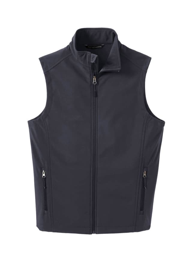 Port Authority Men's Core Soft Shell Vest - Battleship Grey (GRY) 3XL