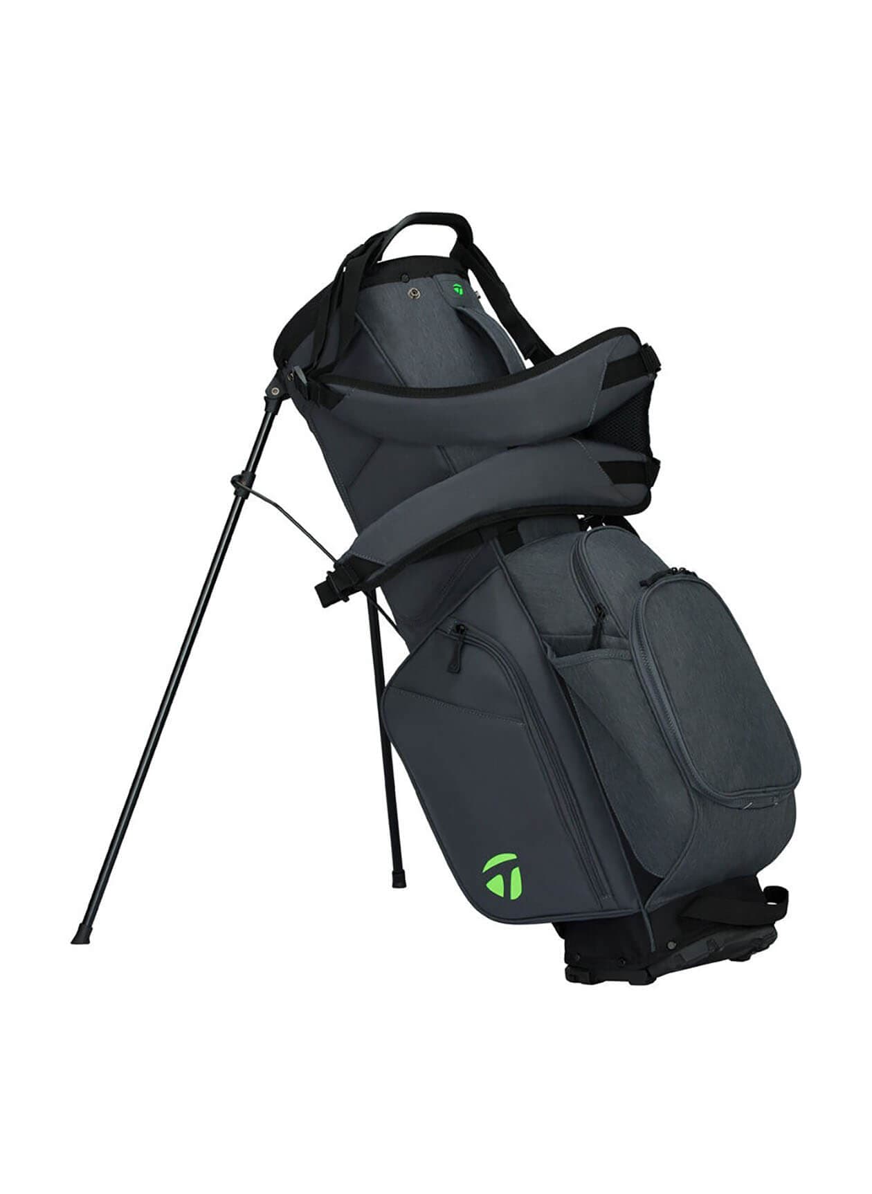 TaylorMade FlexTech Stand Golf Bag - Grey / Neon Green (M23319) MISC