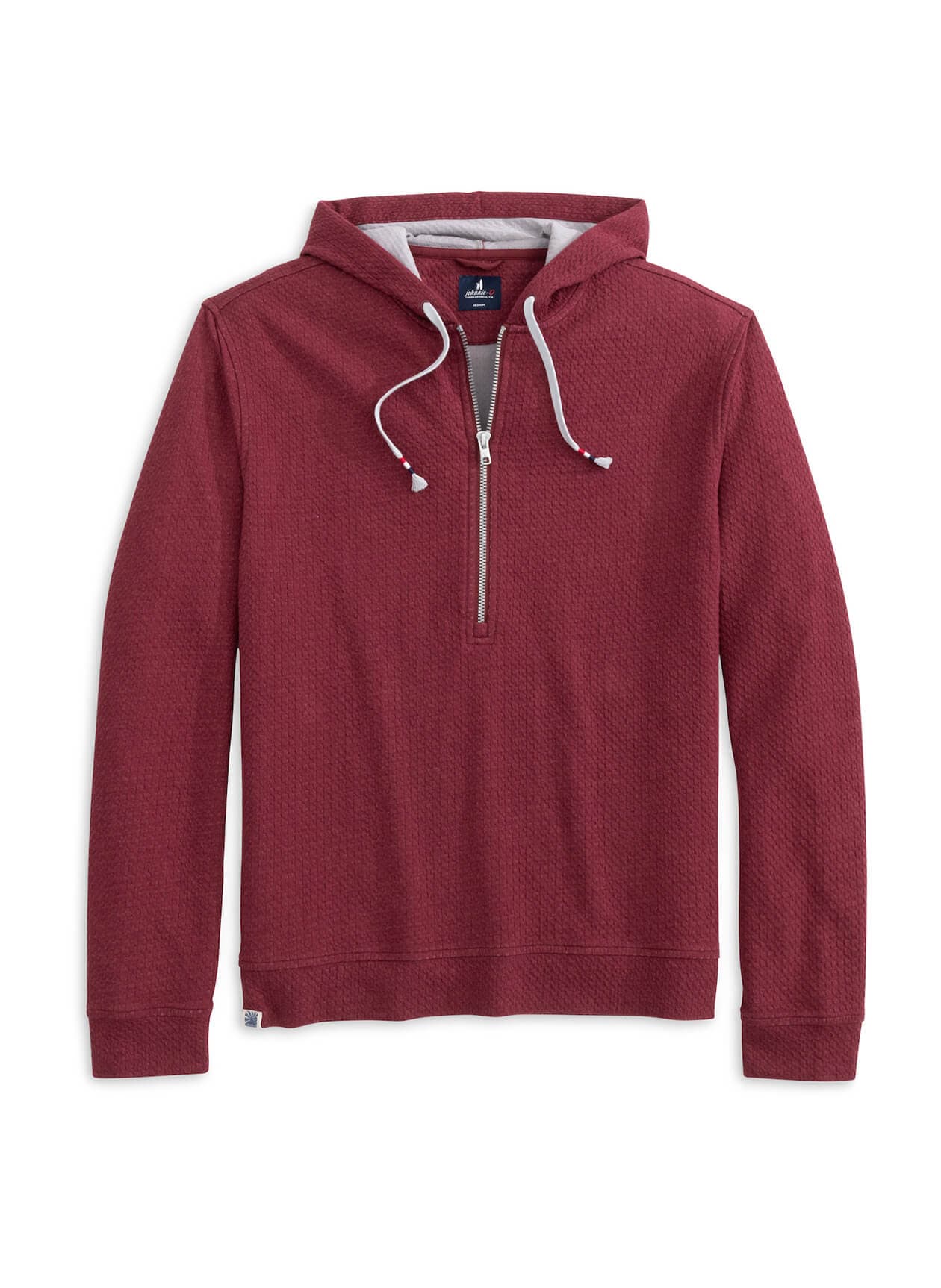 Johnnie-O Men's Zoeller Quarter-Zip Hoodie - Red LG