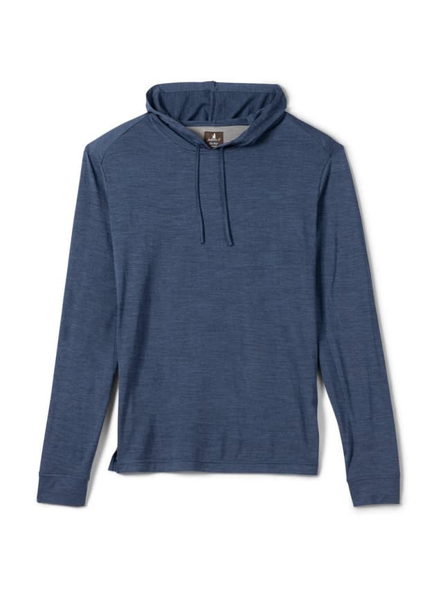 Johnnie-O Men's Merino Hoodie - Navy LG