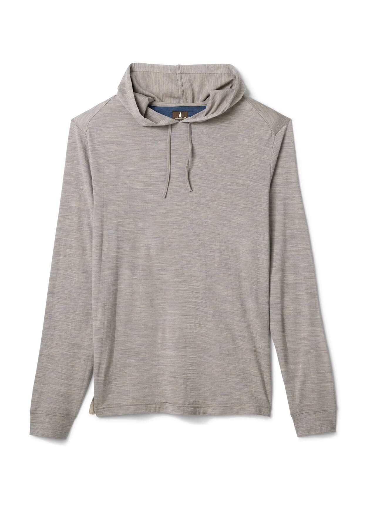 Johnnie-O Men's Merino Hoodie - Brown LG
