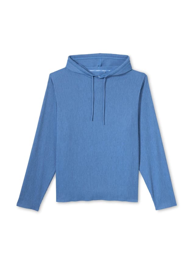 Johnnie-O Men's Hoppin Heather Hoodie - Blue LG