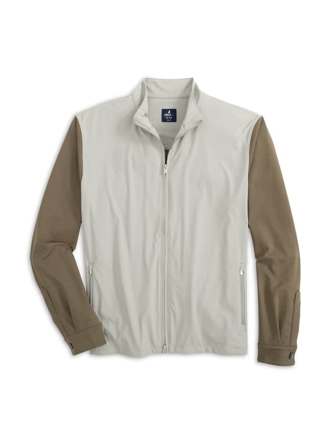 Johnnie-O Men's Milano Jacket - Brown LG