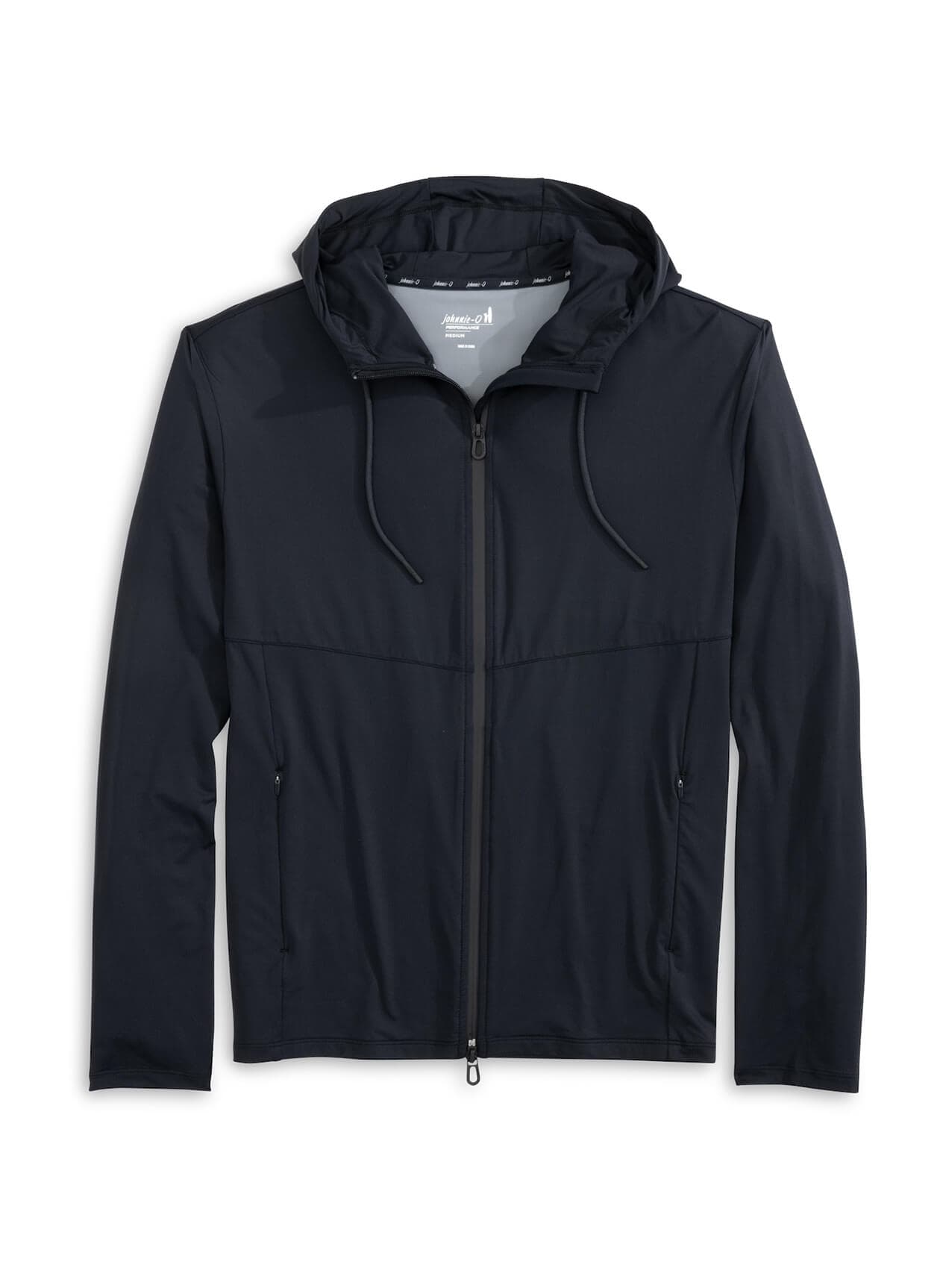 Johnnie-O Men's Marshal Full-Zip Hoodie - Black 3XL
