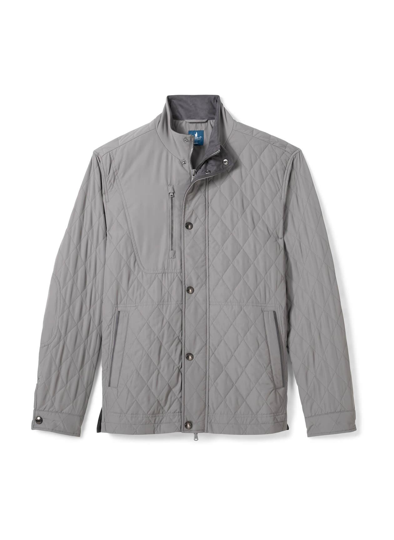 Johnnie-O Men's Juno Jacket F26 - Light Grey LG