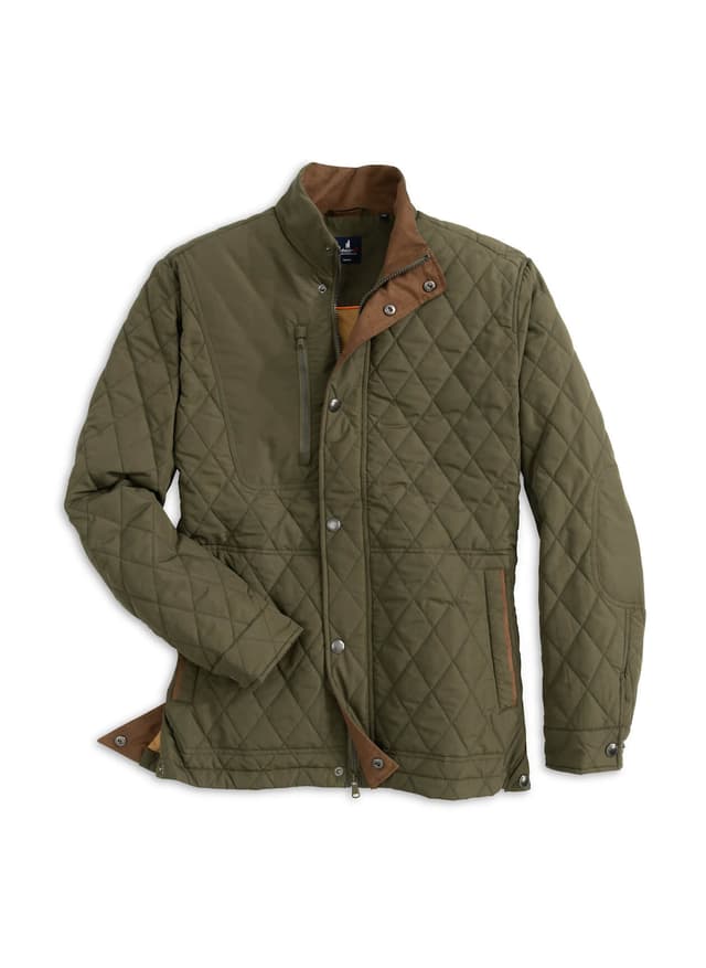 Johnnie-O Men's Juno Jacket F26 - Green LG