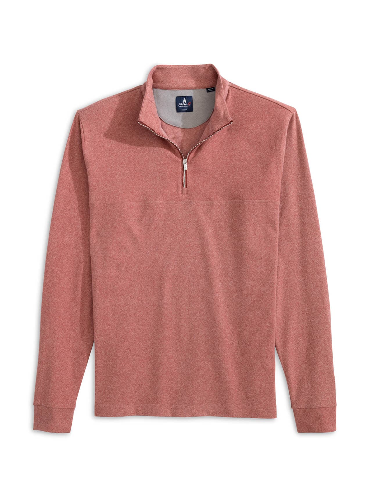 Johnnie-O Men's Mikey Quarter-Zip - Brick (BRCK) LG