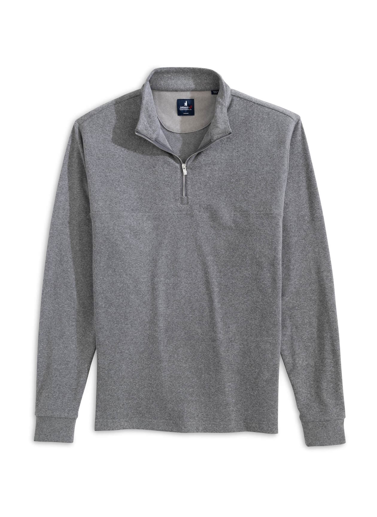 Johnnie-O Men's Mikey Quarter-Zip - Dark Grey LG