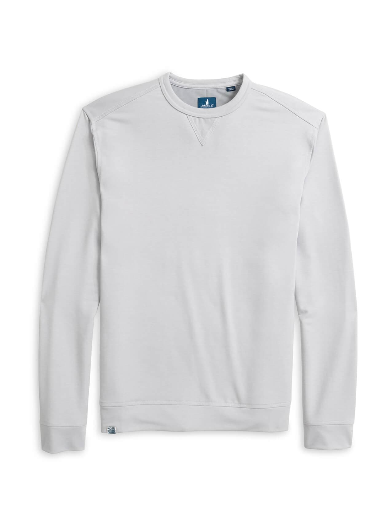 Johnnie-O Men's Willard Sweatshirt - Light Grey LG