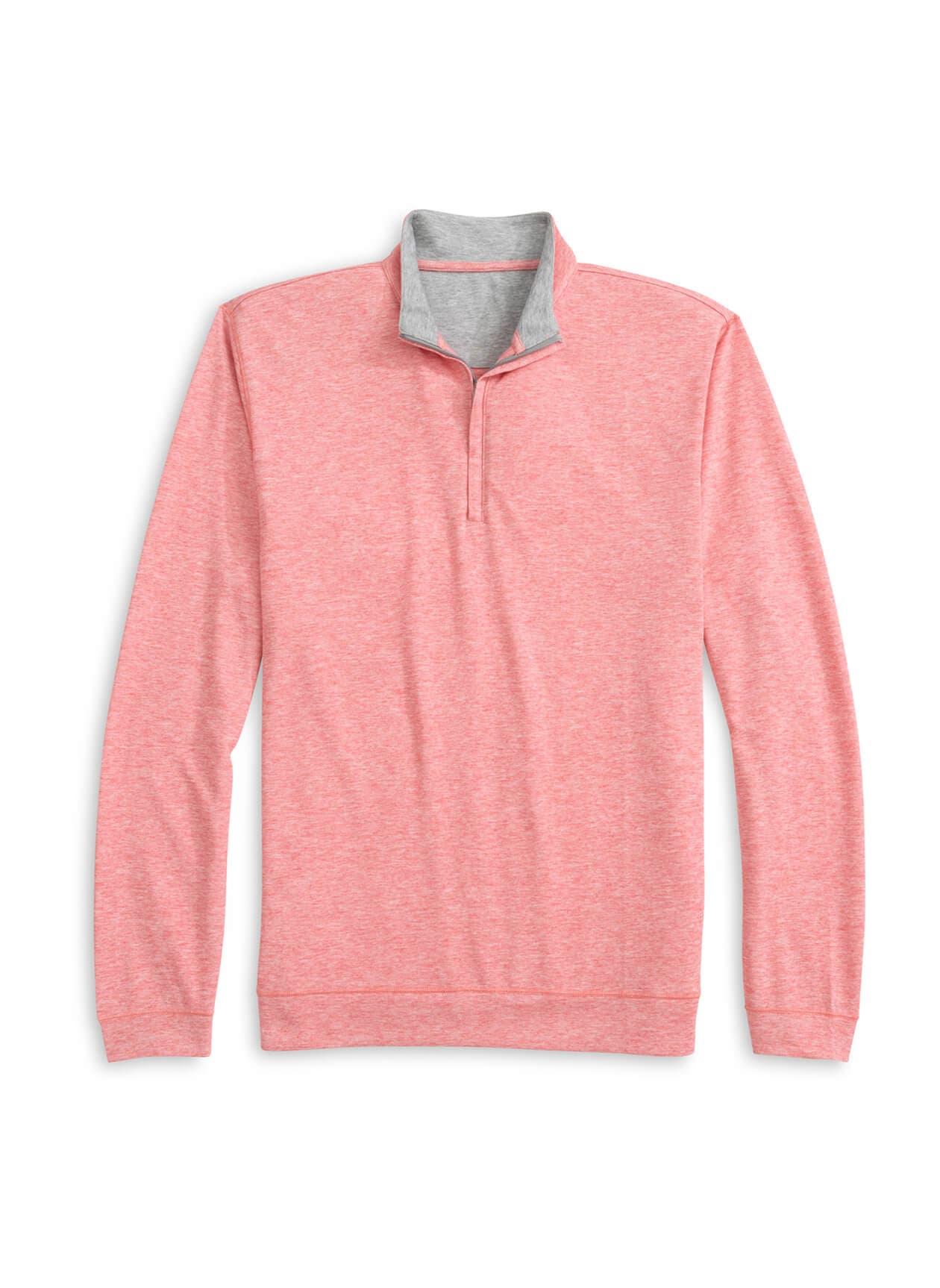 Johnnie-O Men's Pircio Quarter-Zip - Orange LG