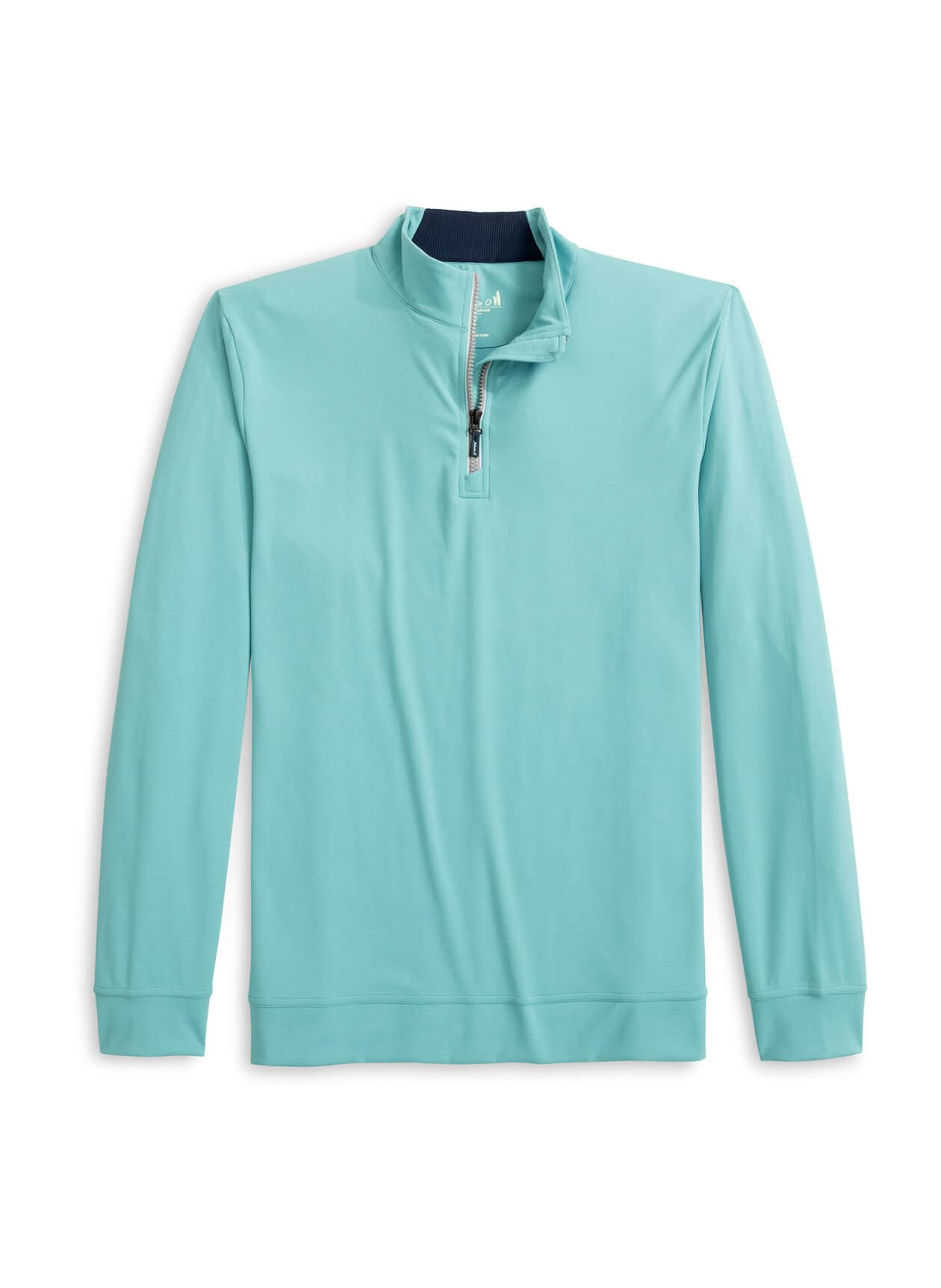 Johnnie-O Men's Weston Quarter-Zip - Cyan LG
