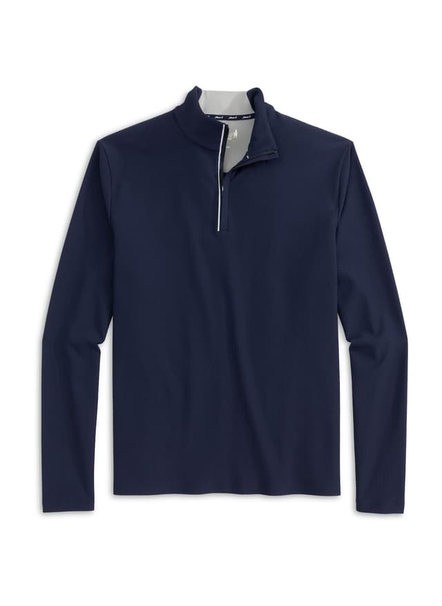 Johnnie-O Men's Hoppin Quarter-Zip Pullover - Navy 3XL