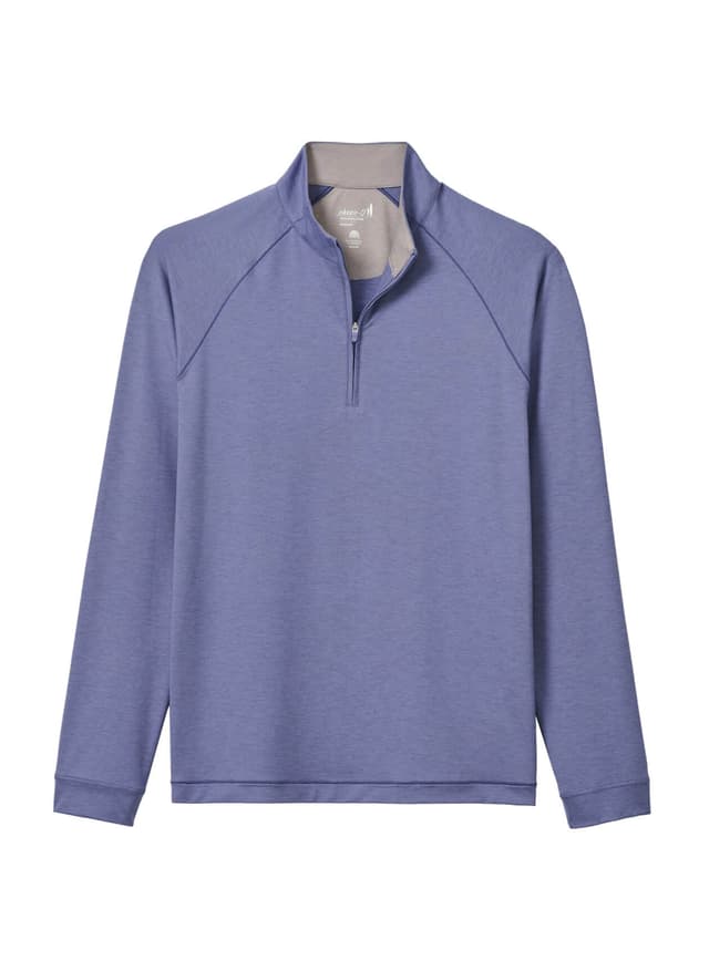 Johnnie-O Men's Freeborne Quarter-Zip FA25 - Blue 3XL