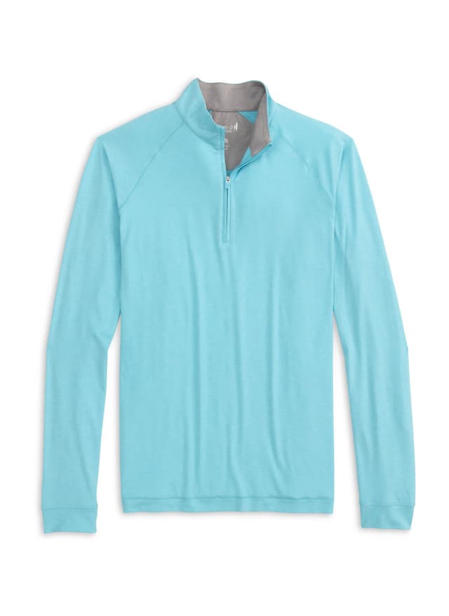 Johnnie-O Men's Freeborne Quarter-Zip - Barracuda (BCRD) 3XL